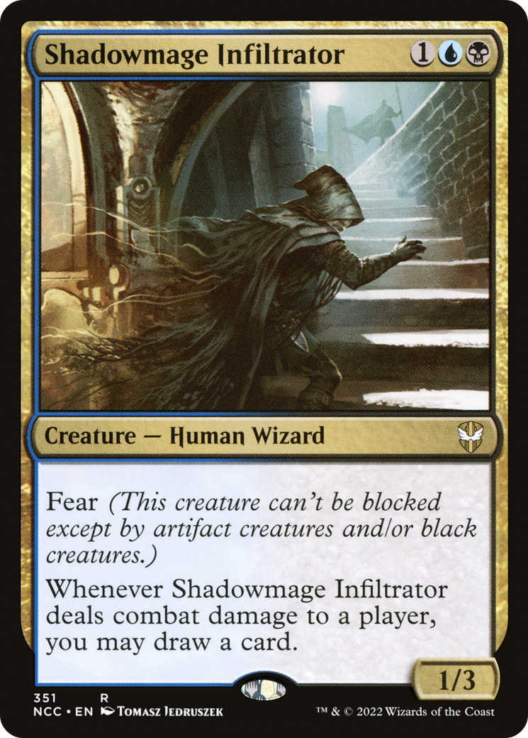 Shadowmage Infiltrator (NCC-351) [New Capenna Commander]