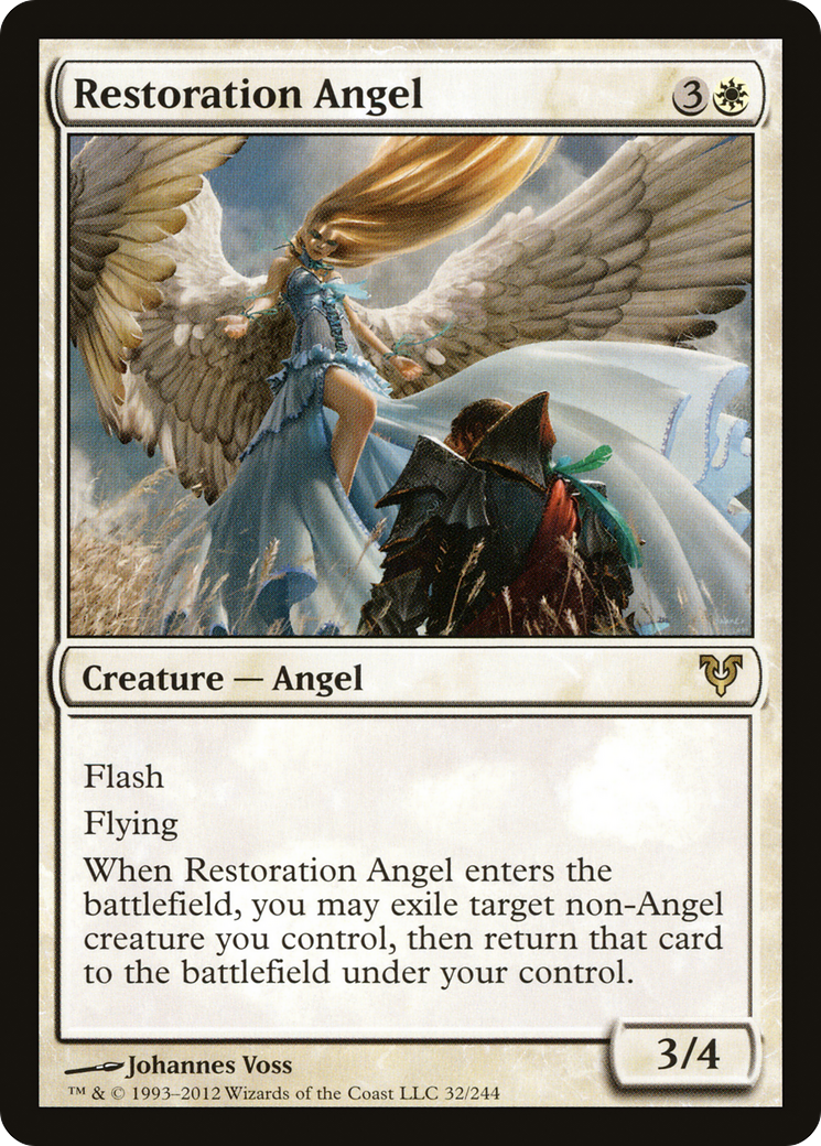 Restoration Angel (AVR-032) [Avacyn Restored] Foil