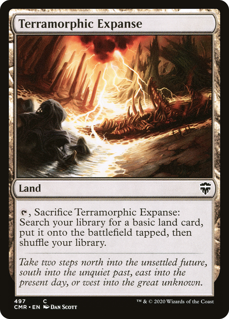 Terramorphic Expanse (CMR-497) [Commander Legends]