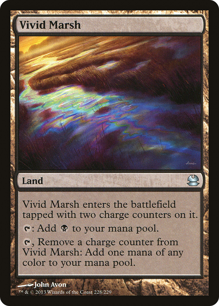 Vivid Marsh (MMA-228) [Modern Masters] Foil