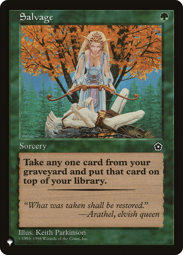 Salvage (LIST-P02-145) [The List]