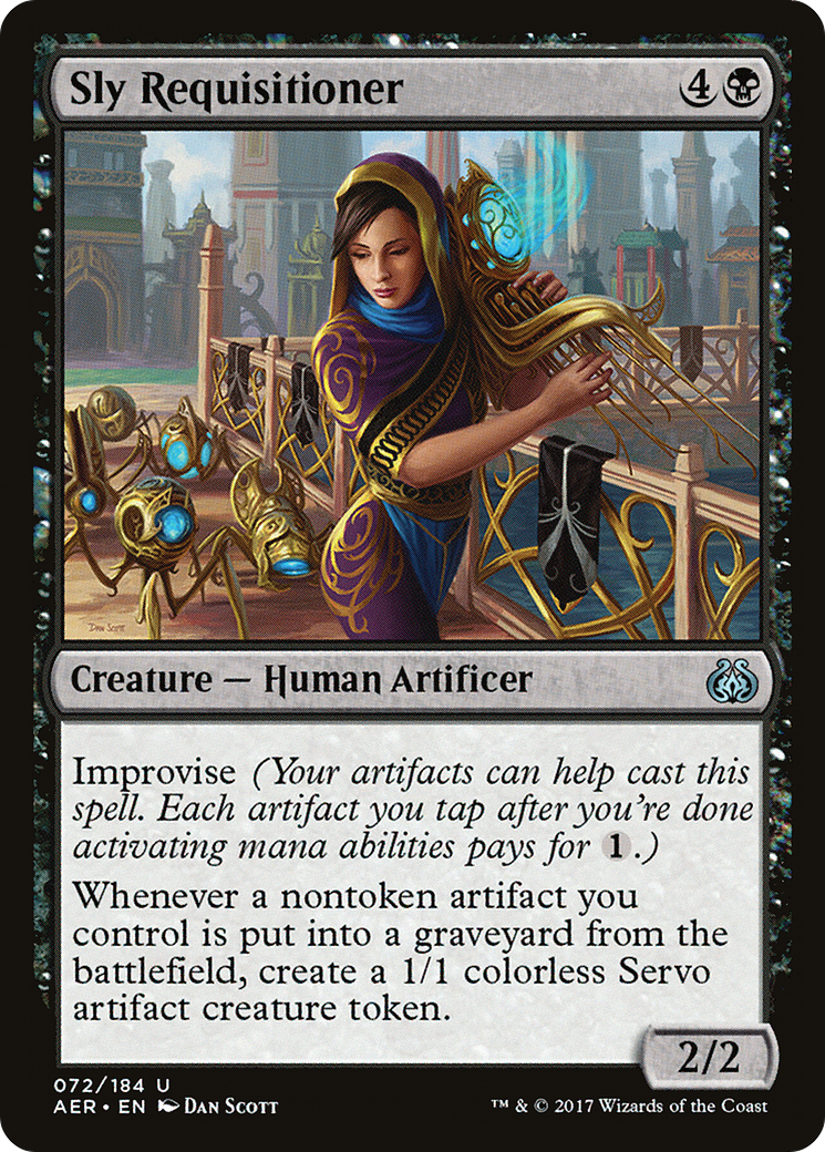Sly Requisitioner (AER-072) [Aether Revolt]
