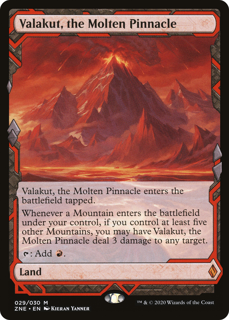 Valakut, the Molten Pinnacle (ZNE-029) [Zendikar Rising Expeditions] Foil