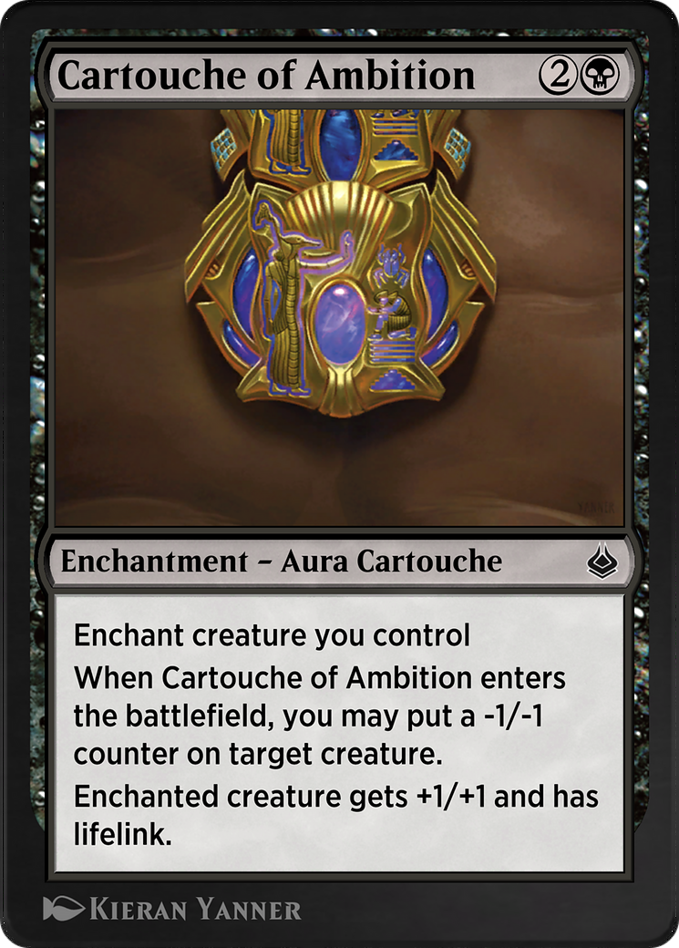 Cartouche of Ambition (AKR-097) [Amonkhet Remastered]