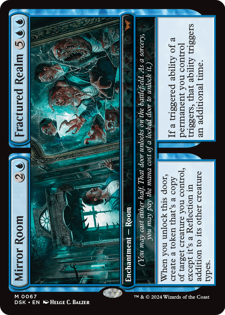 Mirror Room // Fractured Realm (DSK-067) [Duskmourn: House of Horror]