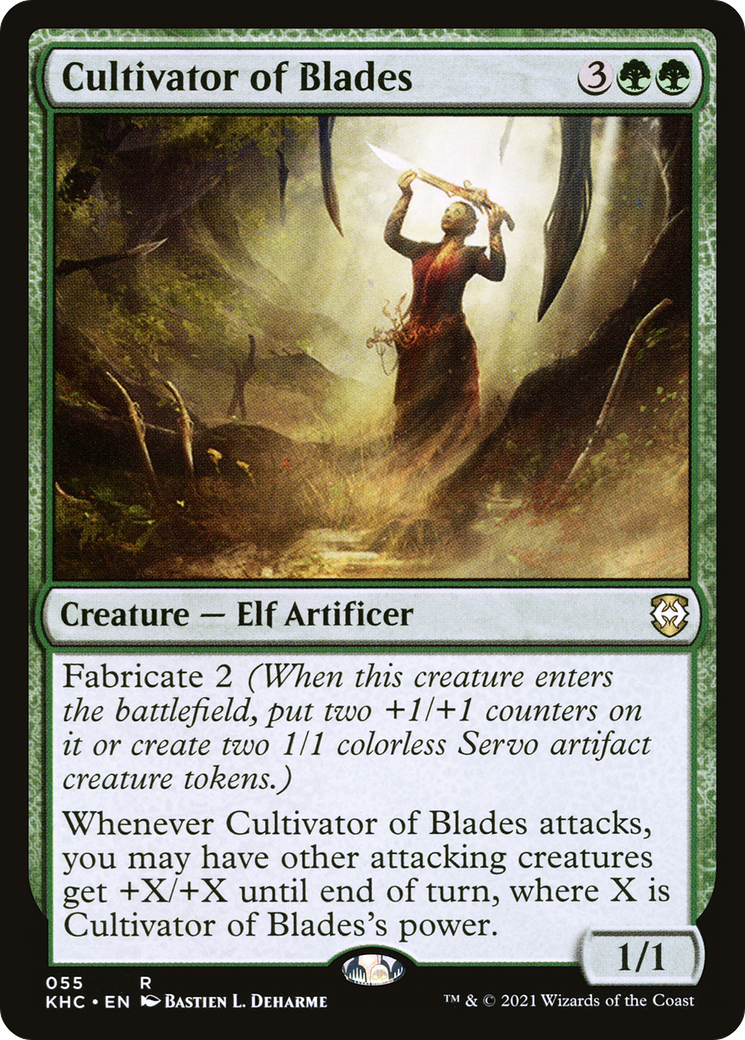 Cultivator of Blades (KHC-055) [Kaldheim Commander]