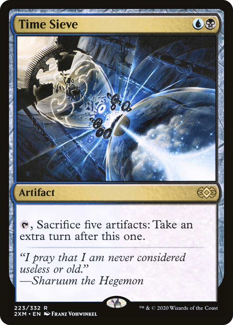 Time Sieve (2XM-223) [Double Masters] Foil