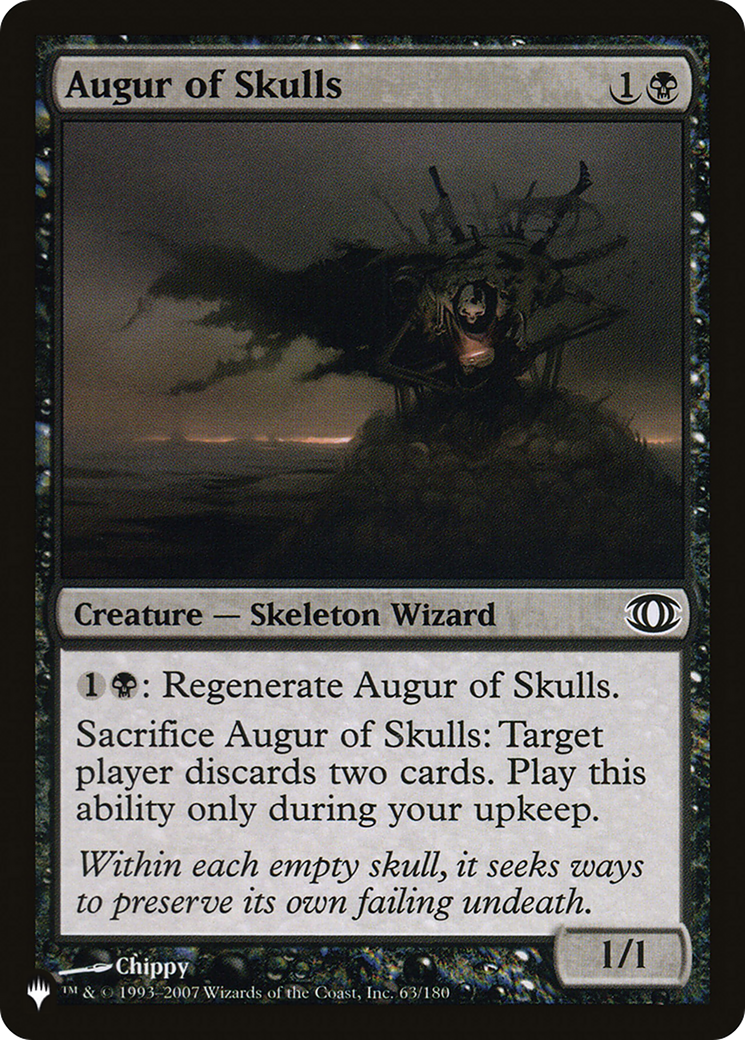 Augur of Skulls (LIST-FUT-63) [The List]