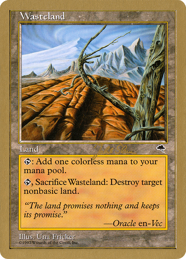 Wasteland - 1999 Jakub Slemr (TMP) [World Championship Decks 1999]