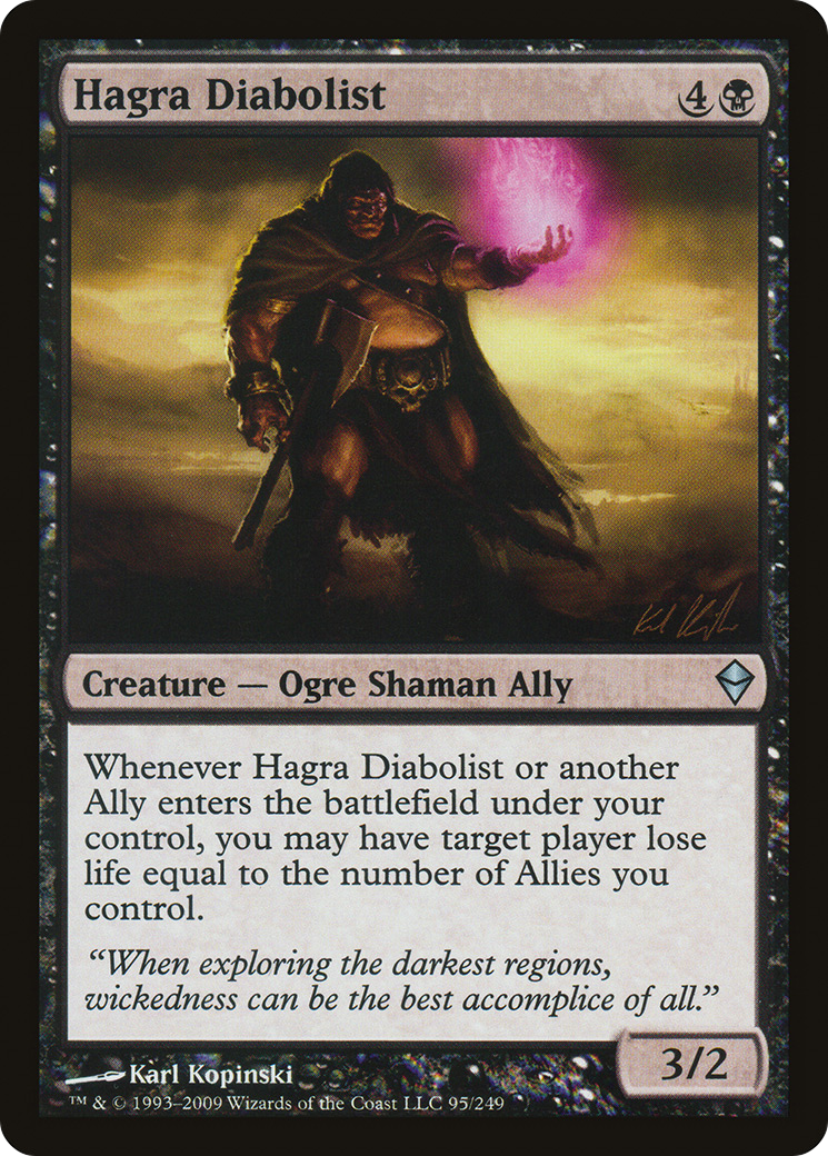 Hagra Diabolist (ZEN-095) [Zendikar] Foil