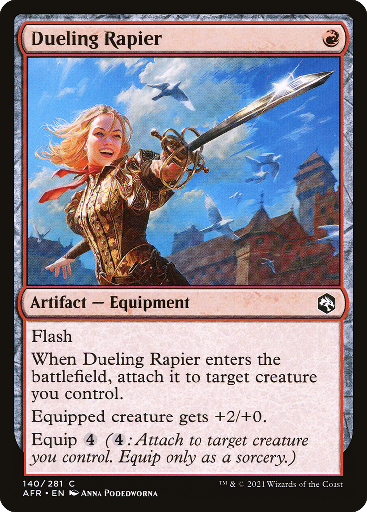 Dueling Rapier (AFR-140) [Adventures in the Forgotten Realms]