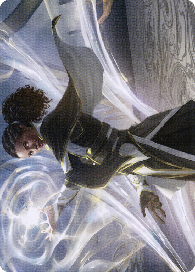 Clever Lumimancer // Clever Lumimancer (ASTX-002) (Borderless) [Strixhaven Art Series]