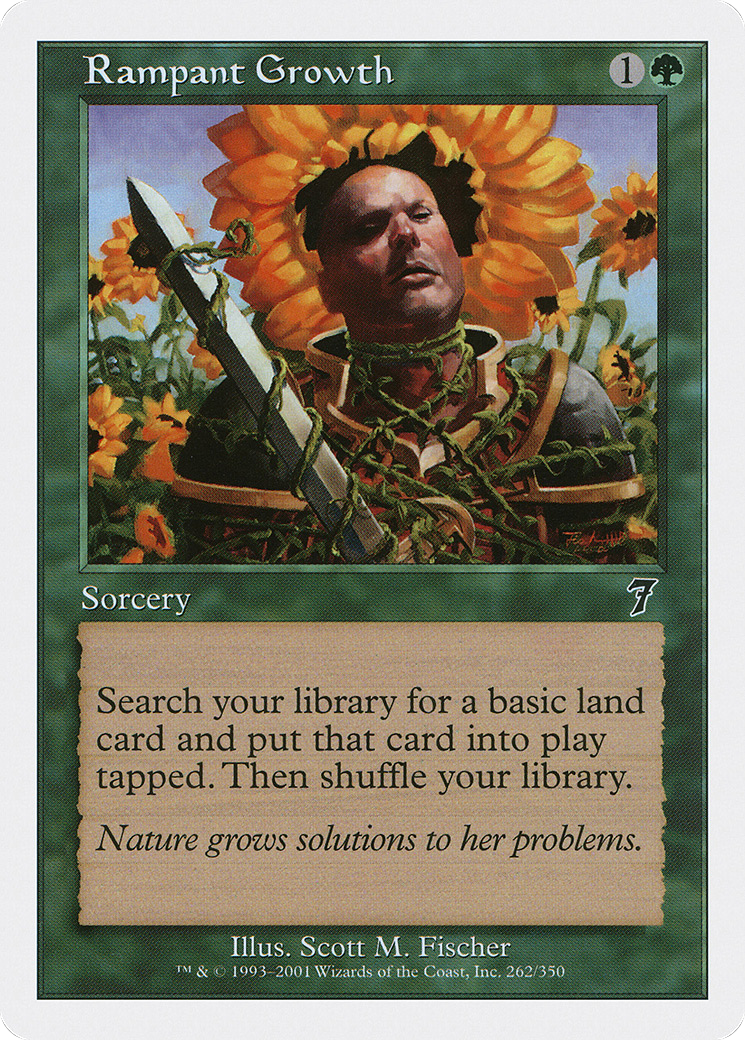 Rampant Growth (7ED-262) [7th Edition] Foil