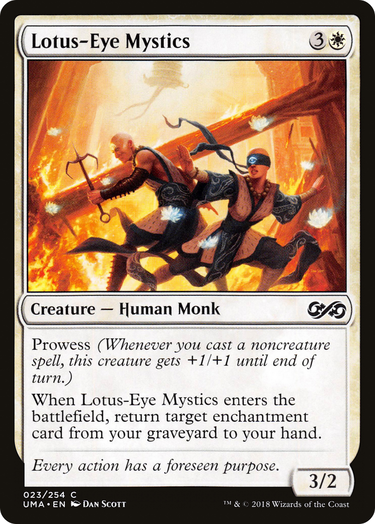 Lotus-Eye Mystics (UMA-023) [Ultimate Masters] Foil