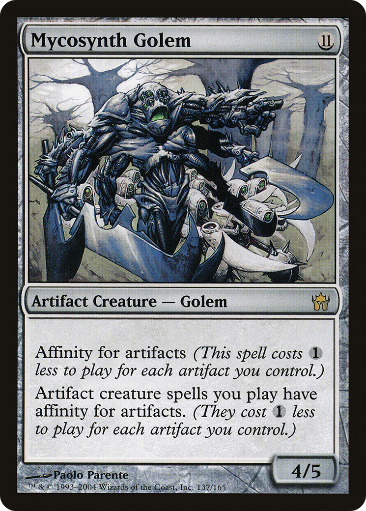 Mycosynth Golem (5DN-137) [Fifth Dawn] Foil