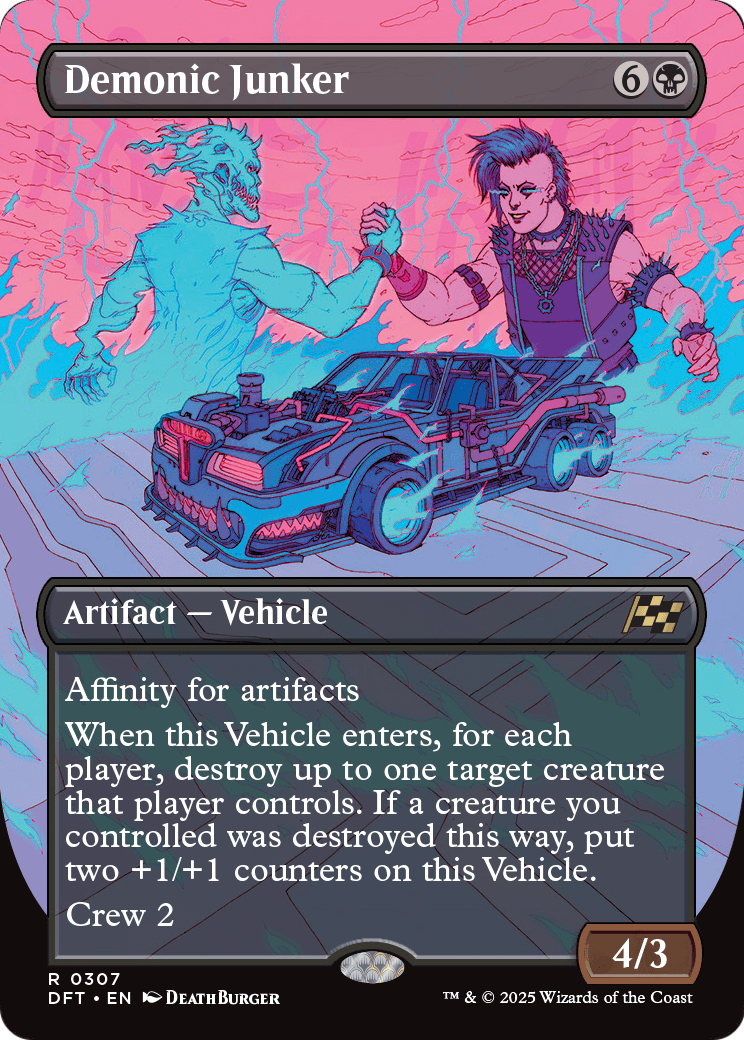Demonic Junker (Borderless) (DFT-307) [Aetherdrift]