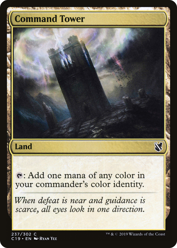 Command Tower (C19-237) [Commander 2019]