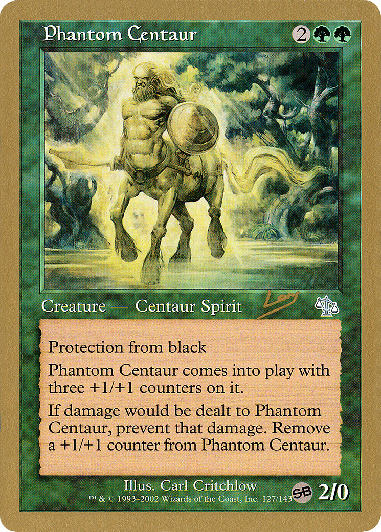 Phantom Centaur - 2002 Raphael Levy (JUD) (SB) [World Championship Decks 2002]