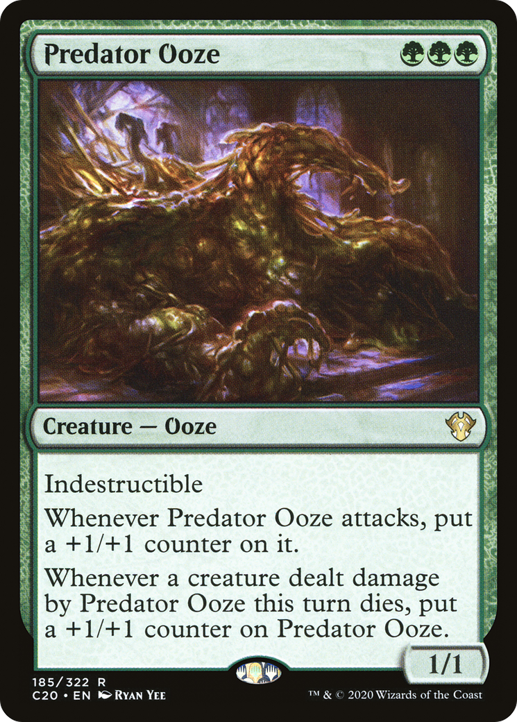 Predator Ooze (C20-185) [Commander 2020]