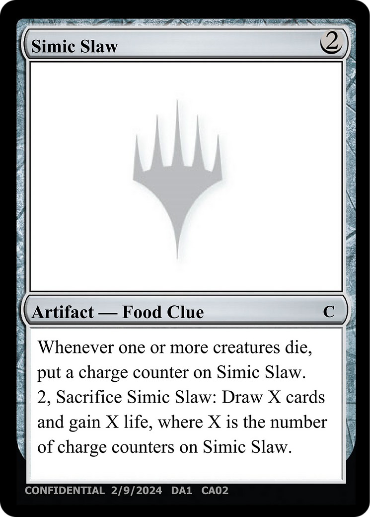 Simic Slaw (UNK-CAB) [Unknown Event]