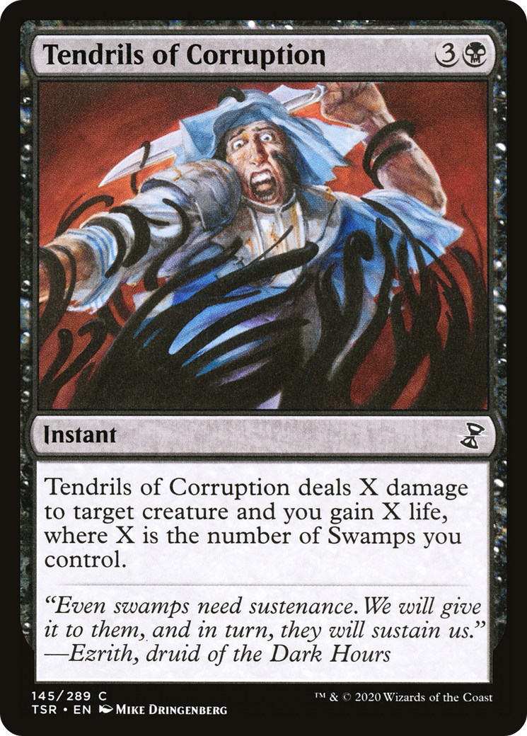 Tendrils of Corruption (TSR-145) [Time Spiral Remastered] Foil