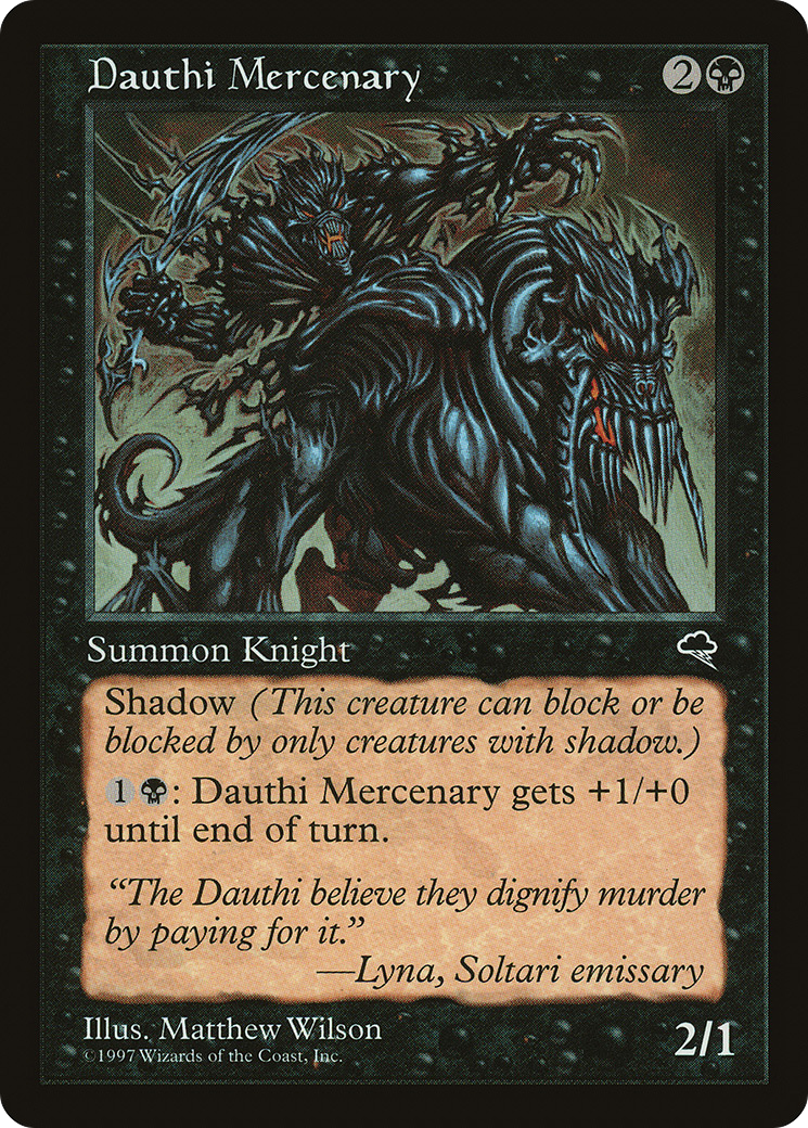 Dauthi Mercenary (TMP-124) [Tempest]