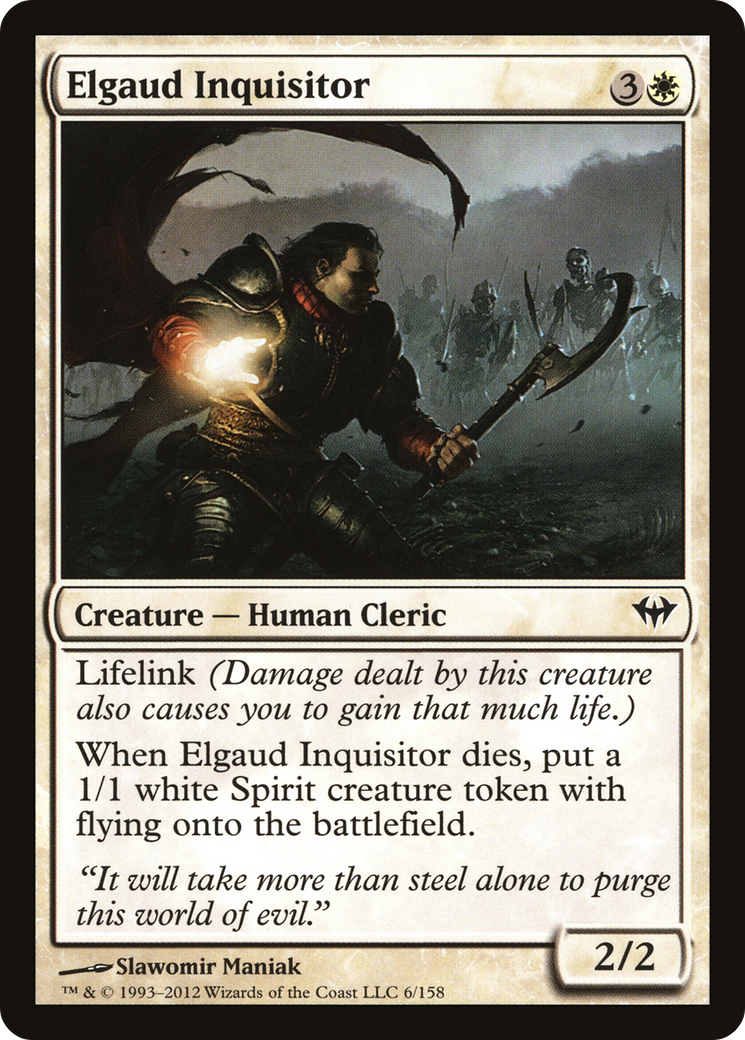 Elgaud Inquisitor (DKA-006) [Dark Ascension] Foil