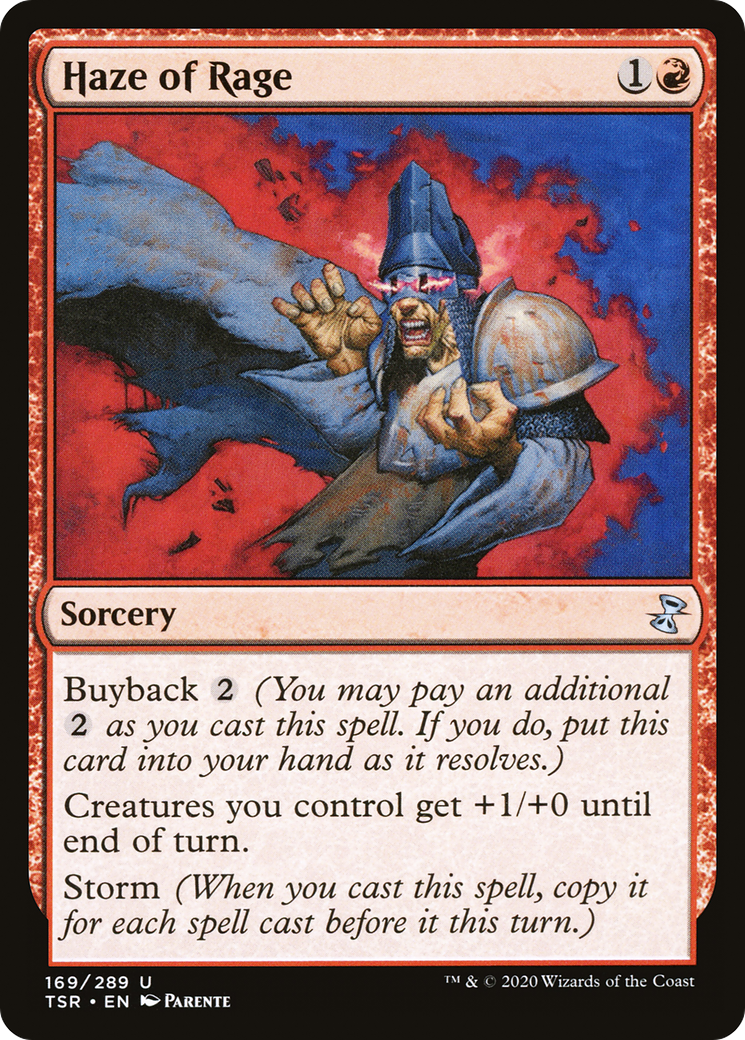 Haze of Rage (TSR-169) [Time Spiral Remastered] Foil