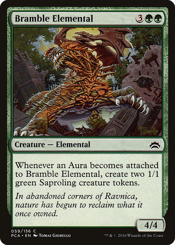Bramble Elemental (PCA-059) [Planechase Anthology]