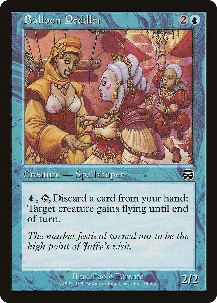 Balloon Peddler (MMQ-059) [Mercadian Masques] Foil