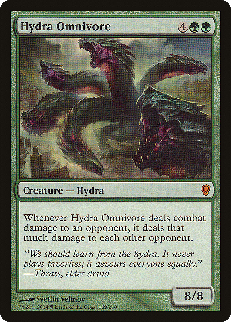 Hydra Omnivore (CNS-169) [Conspiracy] Foil