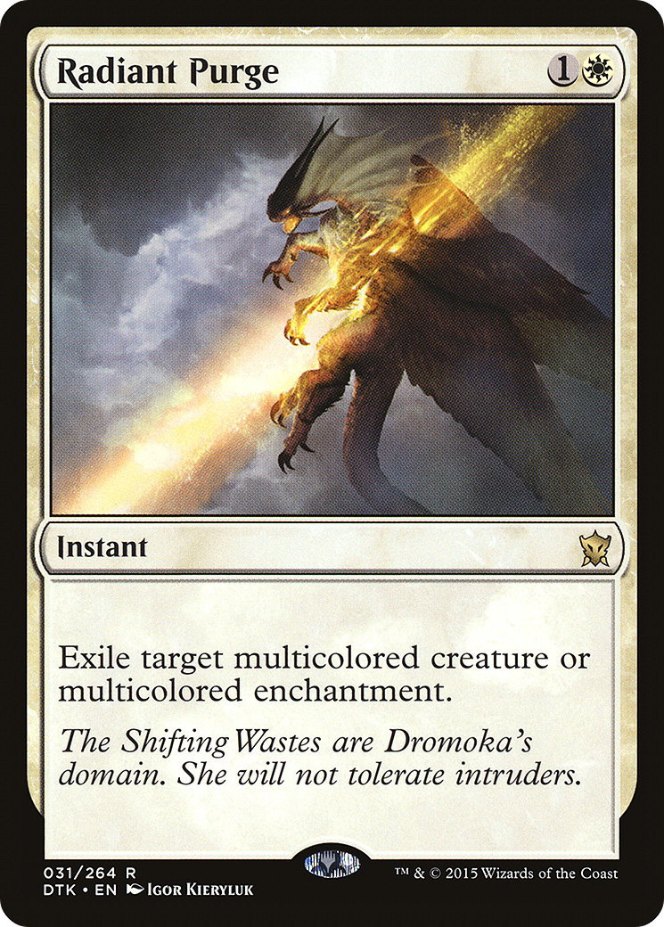 Radiant Purge (DTK-031) [Dragons of Tarkir]