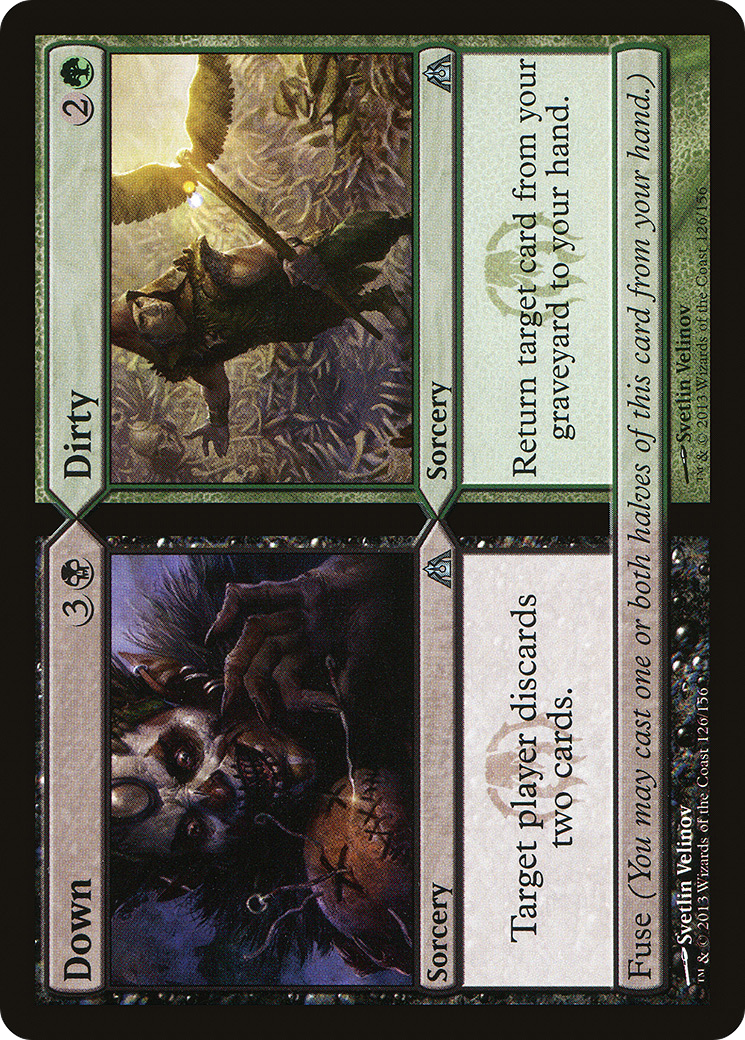 Down // Dirty (DGM-126) [Dragon's Maze] Foil