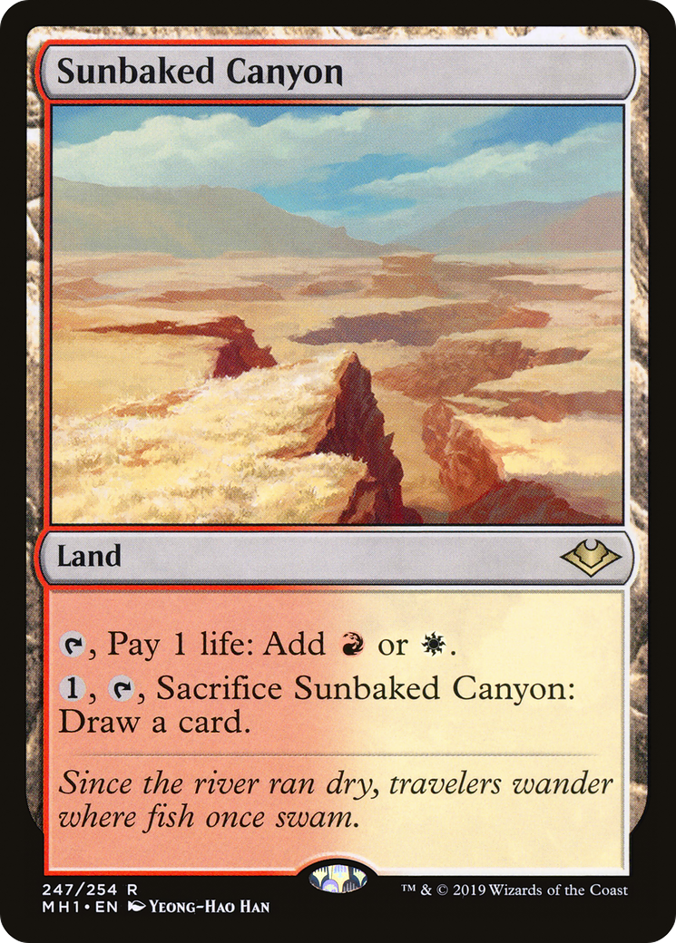 Sunbaked Canyon (MH1-247) [Modern Horizons]
