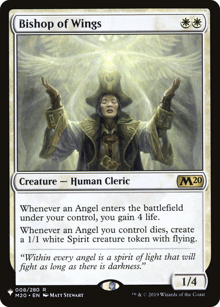 Bishop of Wings (LIST-M20-8) [The List]