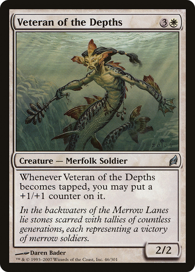 Veteran of the Depths (LRW-046) [Lorwyn] Foil
