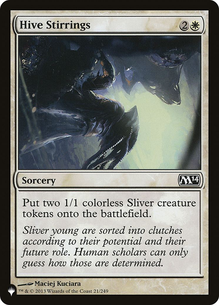 Hive Stirrings (LIST-M14-21) [The List]