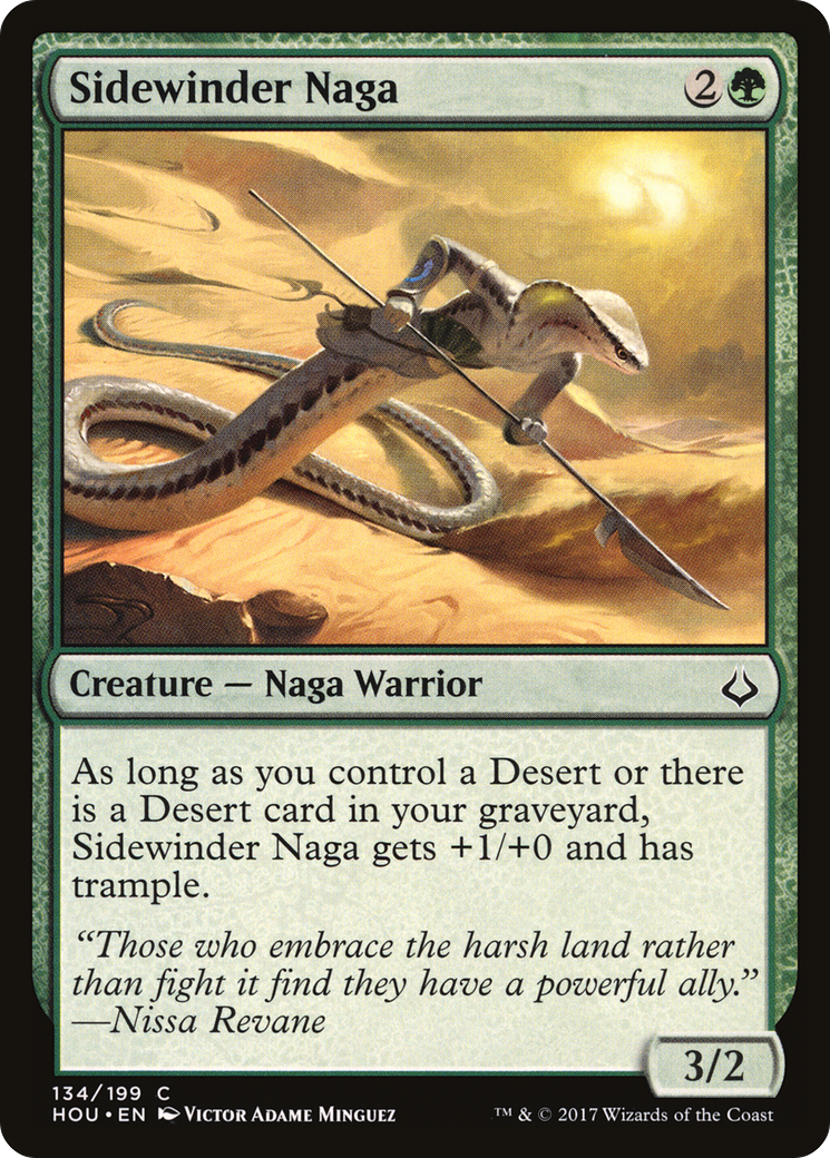 Sidewinder Naga (HOU-134) [Hour of Devastation]