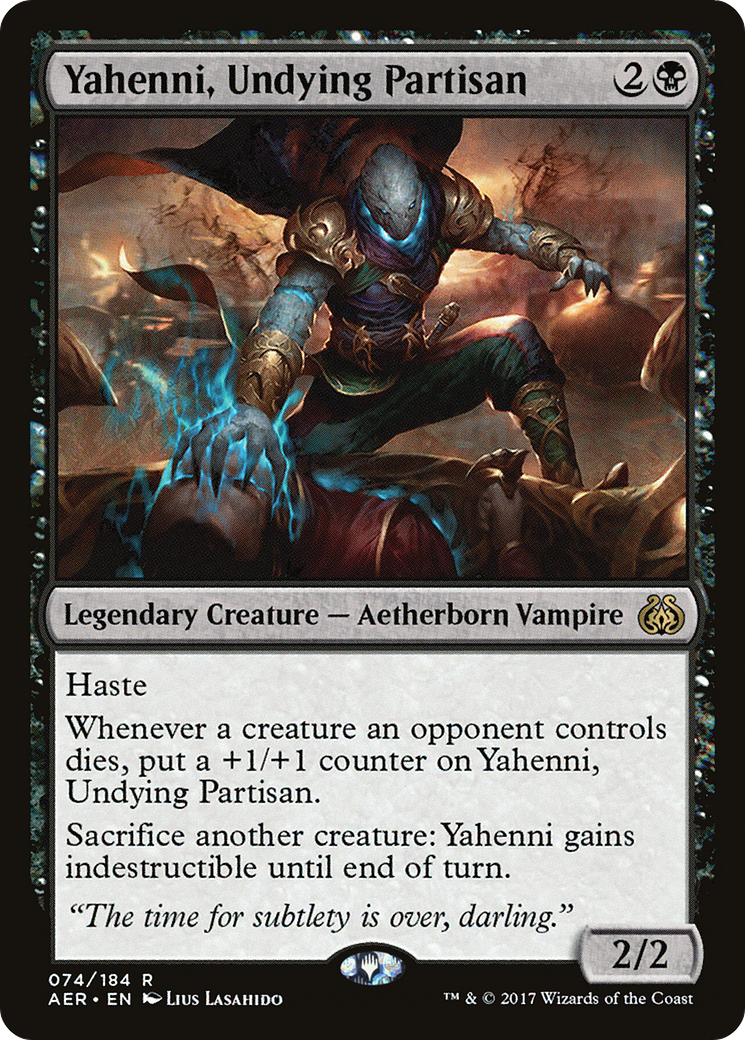 Yahenni, Undying Partisan (AER-074) [Aether Revolt] Foil