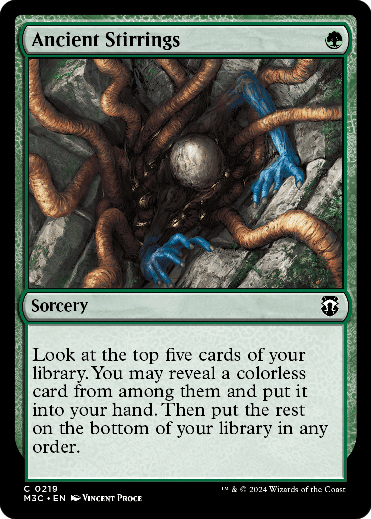 Ancient Stirrings (M3C-219) [Modern Horizons 3 Commander]