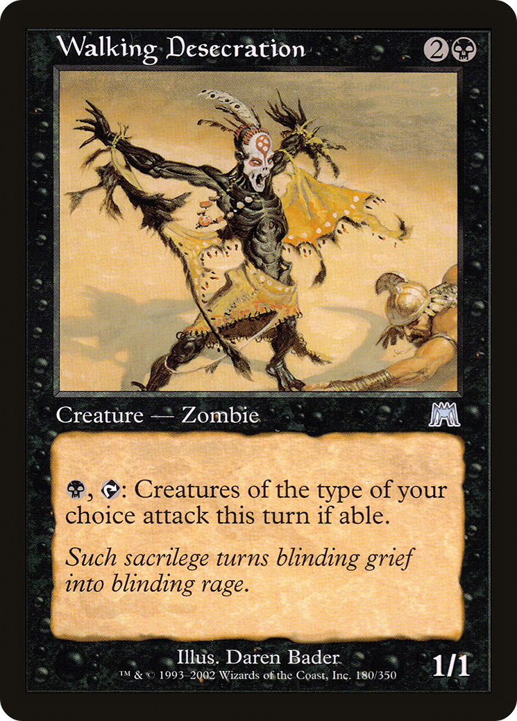 Walking Desecration (ONS-180) [Onslaught]