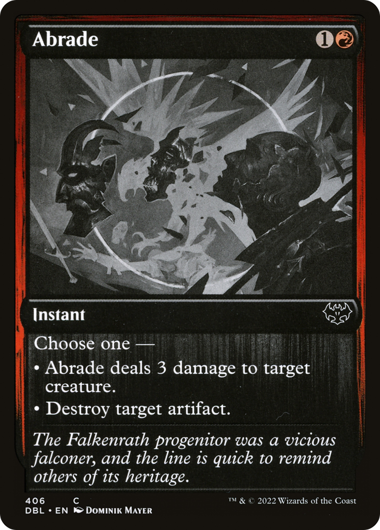 Abrade (DBL-406) [Innistrad: Double Feature] Foil