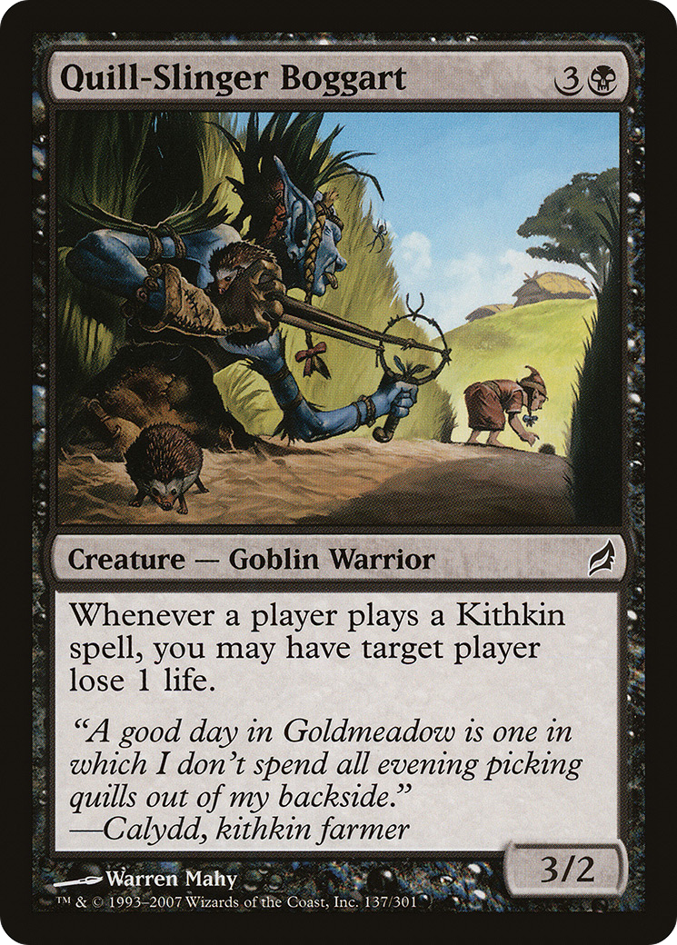 Quill-Slinger Boggart (LRW-137) [Lorwyn]