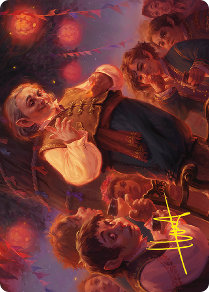 Bilbo, Retired Burglar // Bilbo, Retired Burglar (ALTR-014) (Borderless) [Tales of Middle-earth Art Series] Foil