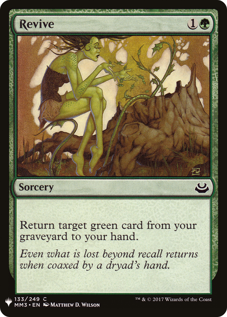 Revive (LIST-MM3-133) [The List]