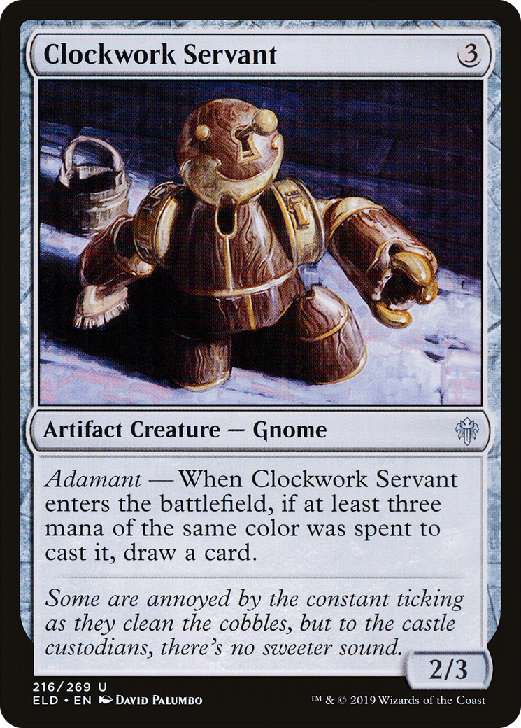 Clockwork Servant (ELD-216) [Throne of Eldraine]