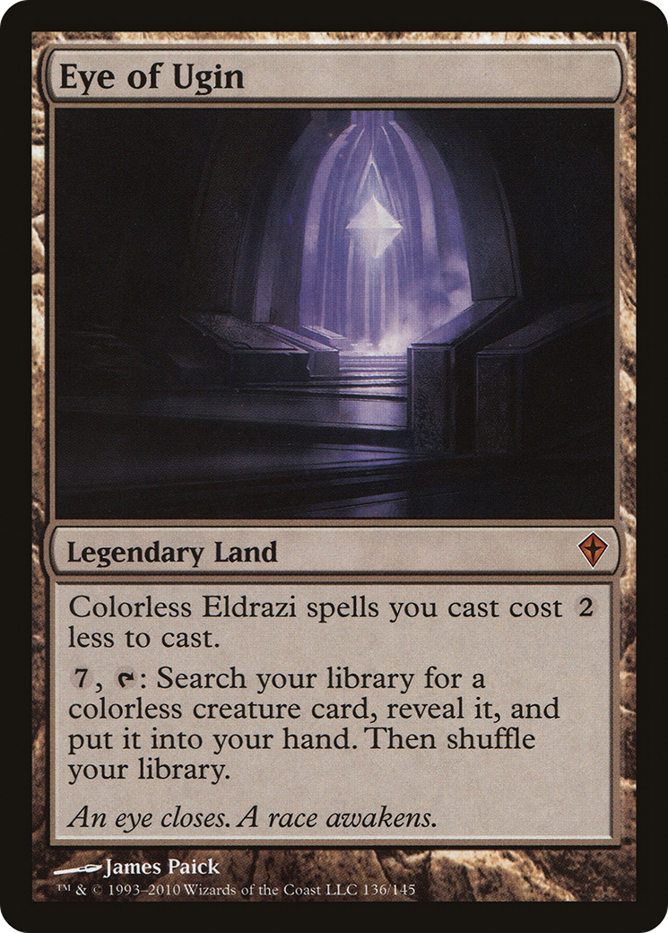 Eye of Ugin (WWK-136) [Worldwake] Foil