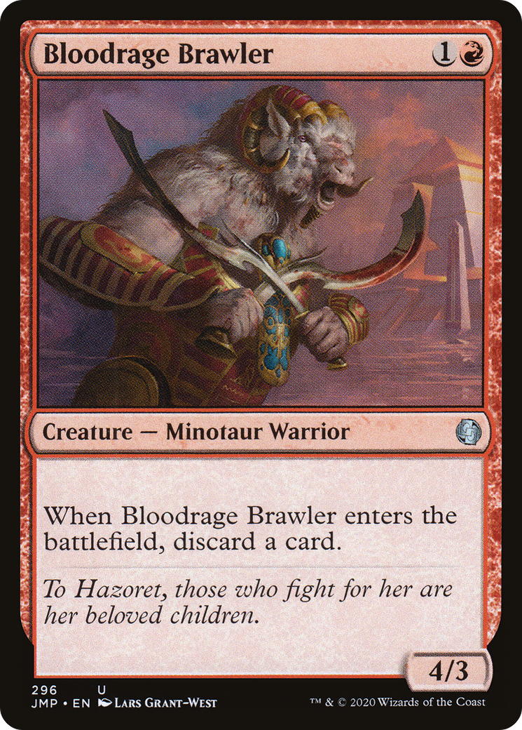 Bloodrage Brawler (JMP-296) [Jumpstart]