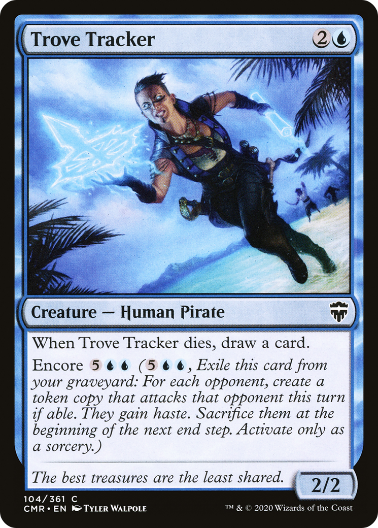 Trove Tracker (CMR-104) [Commander Legends] Foil