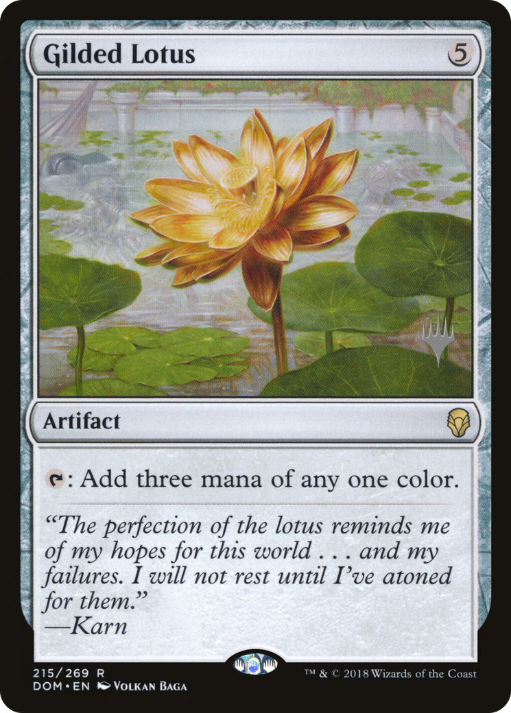 Gilded Lotus (PPM20-215) [Promo Pack: Dominaria Promos] Foil
